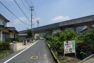 井原鉄道の高架