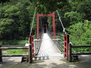 立久恵峡、浮嵐橋