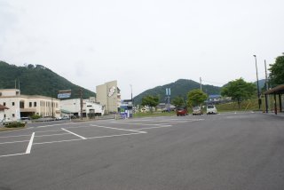 道の駅赤来高原の駐車場