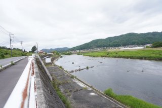 可愛川と戸島川の分岐