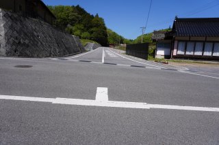 県道４３２号線への道