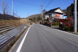 馬場谷の峠