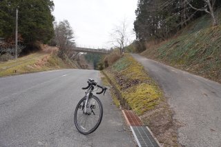 吉舎寄りの尾根越え