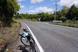 油木支所への分岐