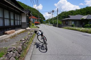 帰路の浅塚三差路
