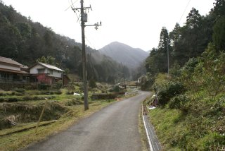 山麓の集落