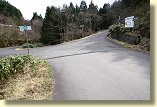 島根県への道との分岐