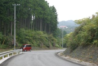 駐車場所に戻る